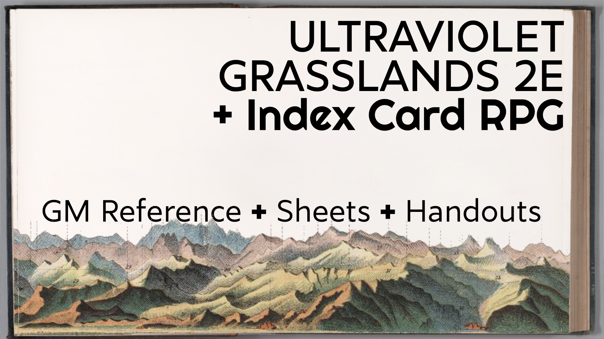 Ultraviolet Grasslands + Index Card RPG