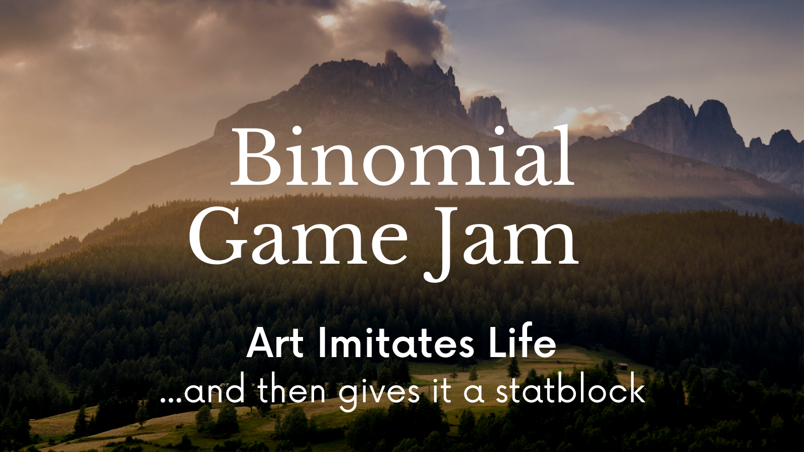Binomial Game Jam: The Results