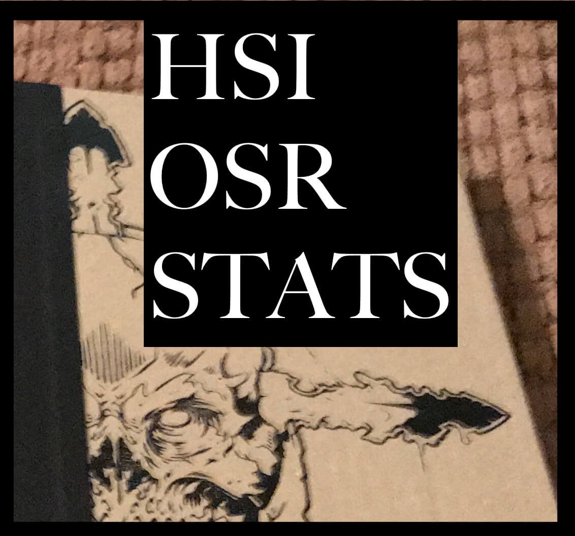 Hot Springs Island OSR Stats